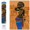 Diamond Dotz African Princess Portrait Diamond Painting Kits for Adults - Diamond Art Kits a Relaxing Creative Craft Kit with Dotz Gems 30x20.5